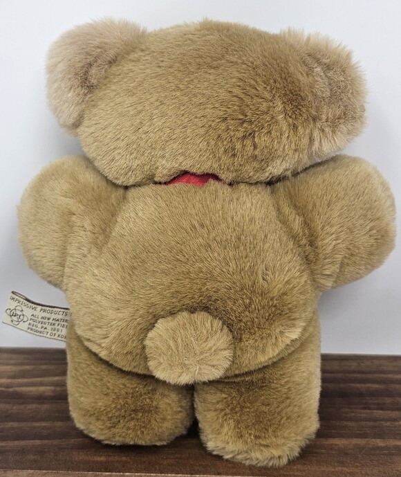 Ganz Bros Vtg 1985 Cuddle Teddy Bear Brown 8.5" Soft Collectible Excellent - Picture 2 of 8